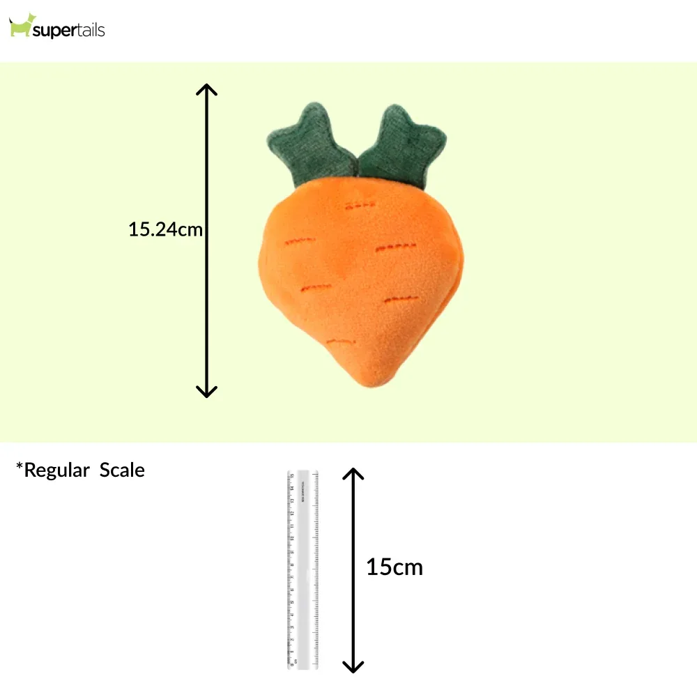 Skatrs Fruit Plush Toy for Cats & Dogs (Colour May Vary) - Image 2