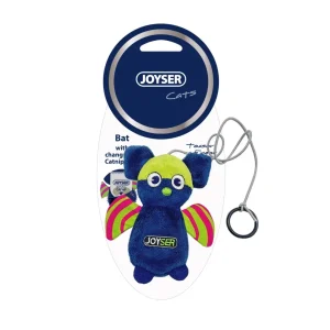 Joyser Cat Bat with Catnip Balls for Cats (Green/Blue)