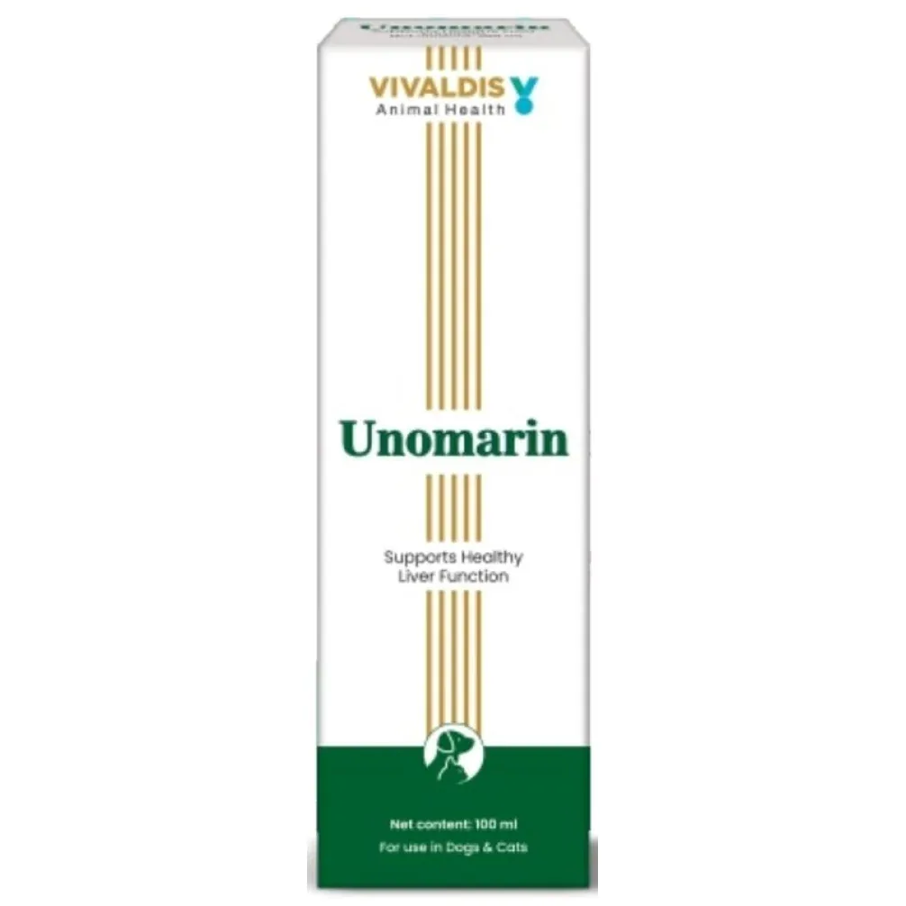 Vivaldis Unomarin Syrup Liver Tonic for Dogs & Cats - Image 2