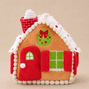 GINGERBREAD HOUSE ENRICHMENT DOG TOY