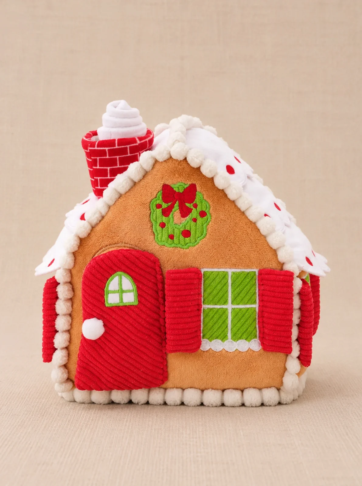 GINGERBREAD HOUSE ENRICHMENT DOG TOY