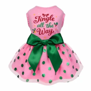 Jingle All the Way Dog Tulle Dress