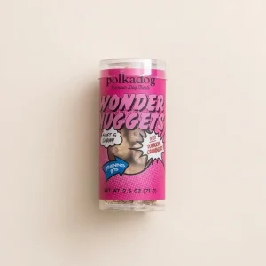Polkadog Wonder Nuggets Training Bits Turkey & Cranberry Soft & Chewy Dog and Cat Dog Treats Mini Tube