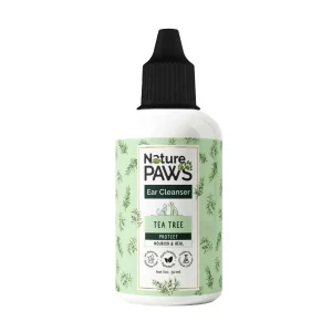 NaturePAWS Tea Tree & Witch Hazel Ear Cleanser for Dogs & Cats
