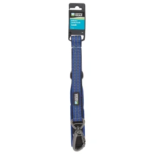 GG Reflect Dbl-Handle Dog Leash Blu 6 ft