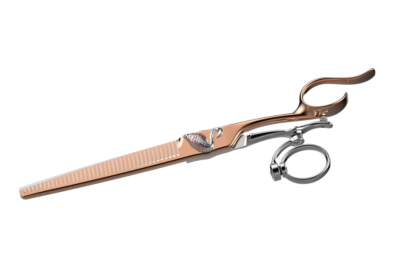 Kenchii Flamingo 39 Tooth Thinner Swivel Shear