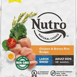 Nutro Natural Choice Large Breed Adult Chicken, Rice & Sweet Potato Dry Dog Food - 40 lb Bag