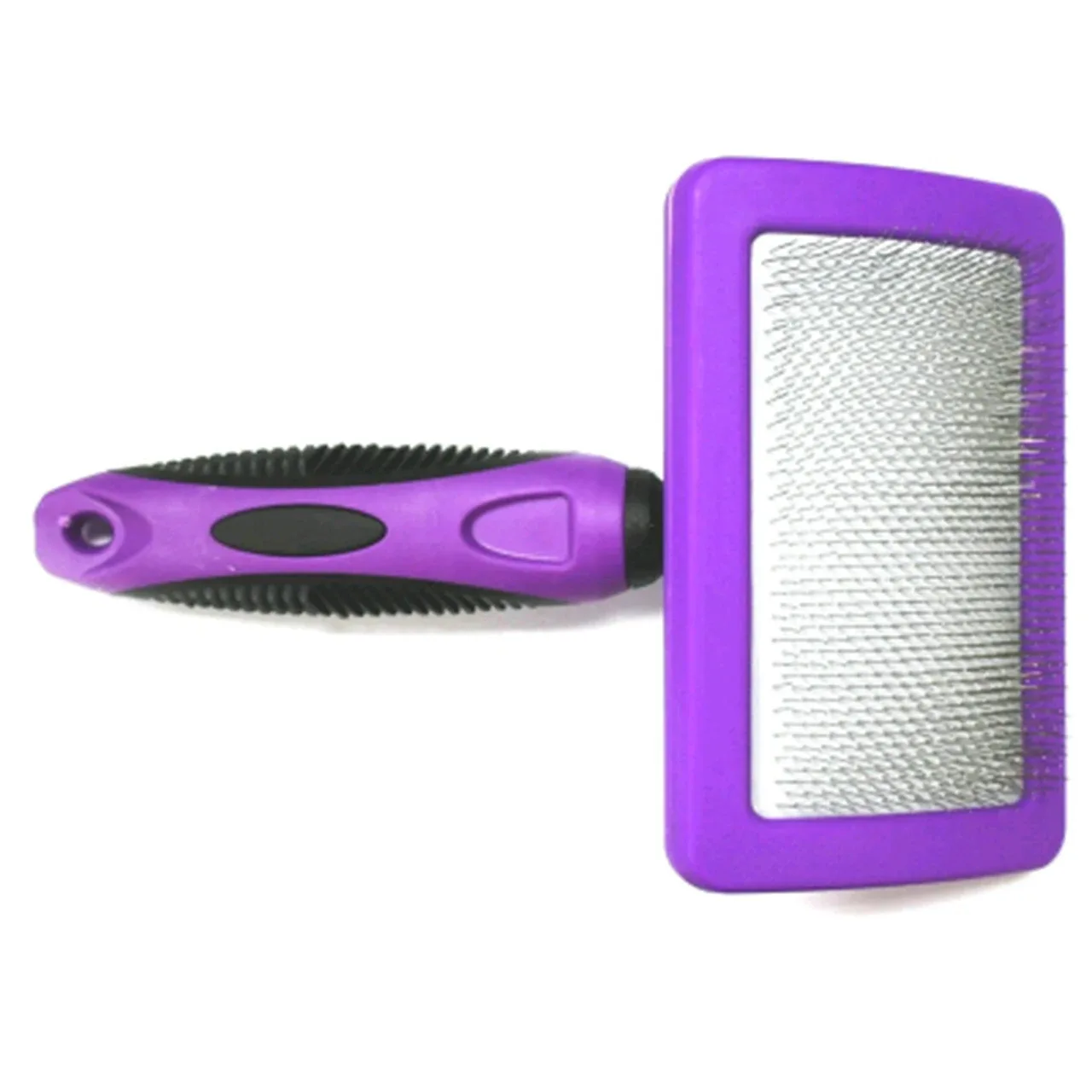 SureGrip Curved Slicker Brush for Dogs, Large
