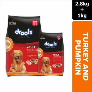 Drools Turkey and Pumpkin Adult Dog Dry Food