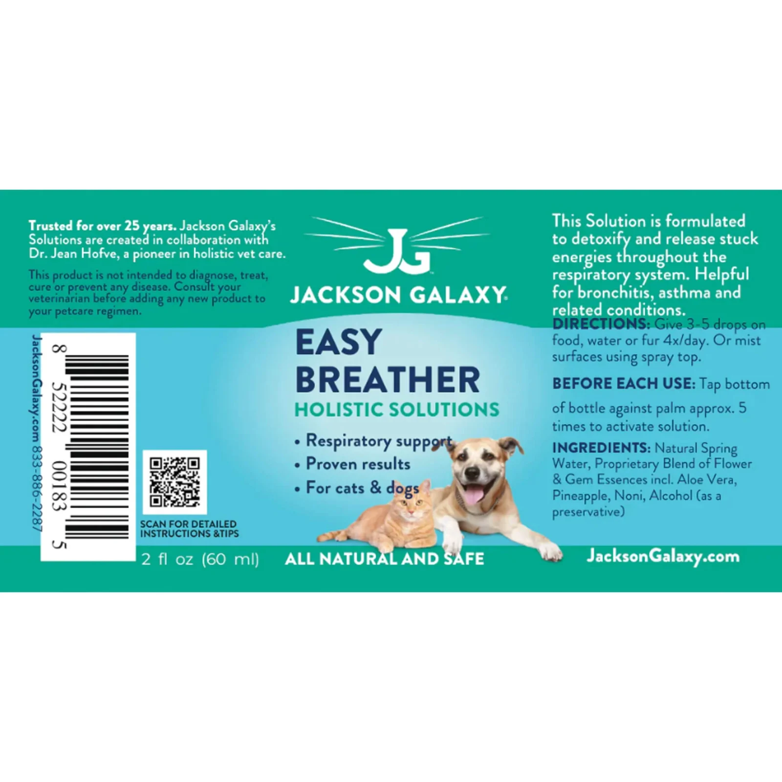 Jackson Galaxy Easy Breather for Cats & Dogs - Image 2