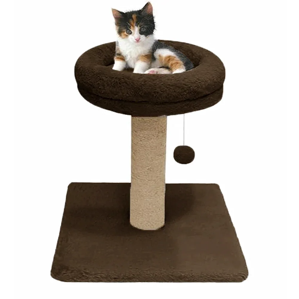Furrlovers Fur Activity Cat Tree Scratching Post with Sisal Tower