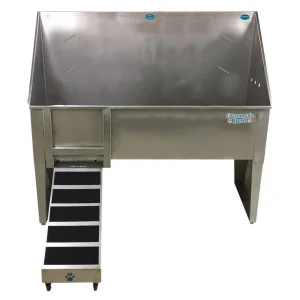 Groomer's Best Walk-Through 24" x 58", Right Drain