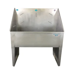 Groomer's Best Standard Tub, 24" x 48", Left Drain
