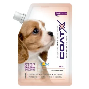 Ek Tek CoatX Syrup Supplement Skin & Coat Support for Dogs