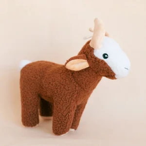GIGI THE GOAT FLEECE PLUSH DOG TOY