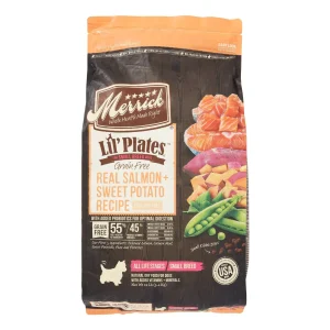 Merrick Lil' Plates Grain-Free Salmon & Sweet Potato Puppy Small Breed Dry Dog Food - 12 lb Bag