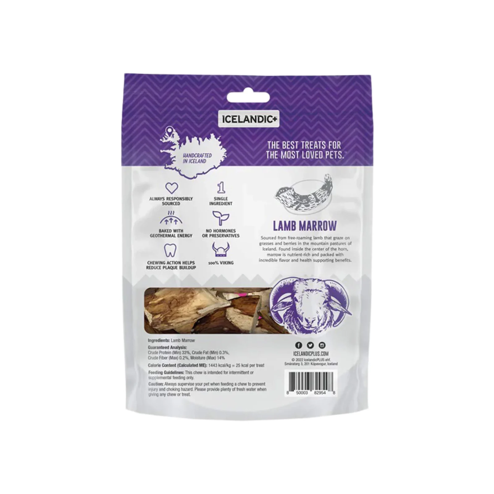 Icelandic+ Lamb Horn Marrow Dog Treats - Image 2