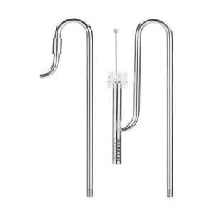 Aqua Worx Flux Stainless Steel Lily Pipes with Skimmer