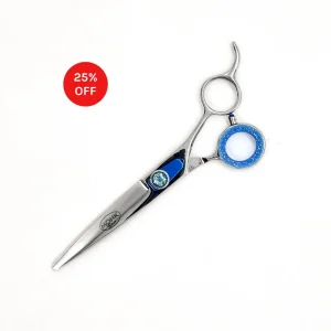 Monk Blue Straight Shear, 6.5 inch