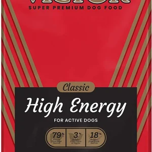 Victor High Energy Formula Dry Dog Food - 40 lb Bag