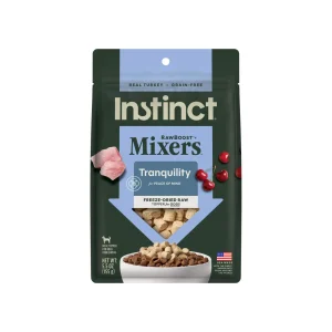 Instinct Raw Boost Mixers Freeze Dried Tranquility Support Topper for Dogs
