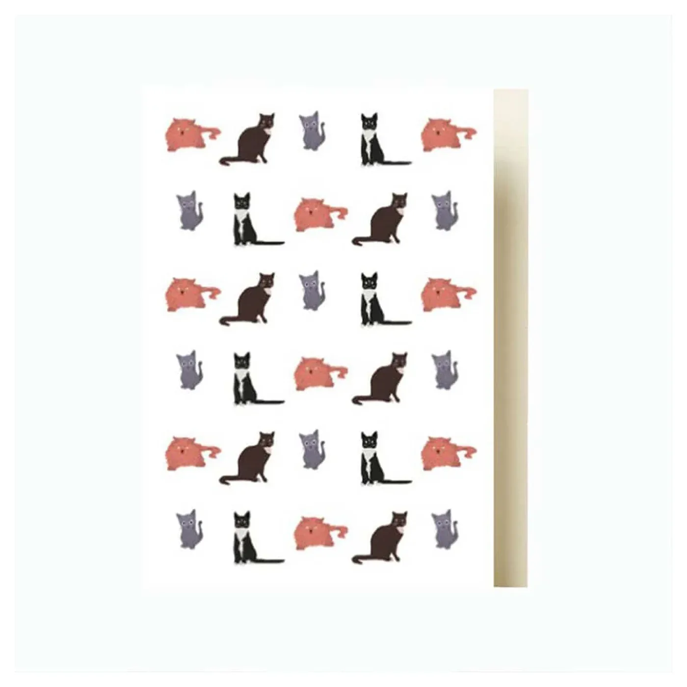 Multi Cat Cards (Pack of 10) by Fenella Smith