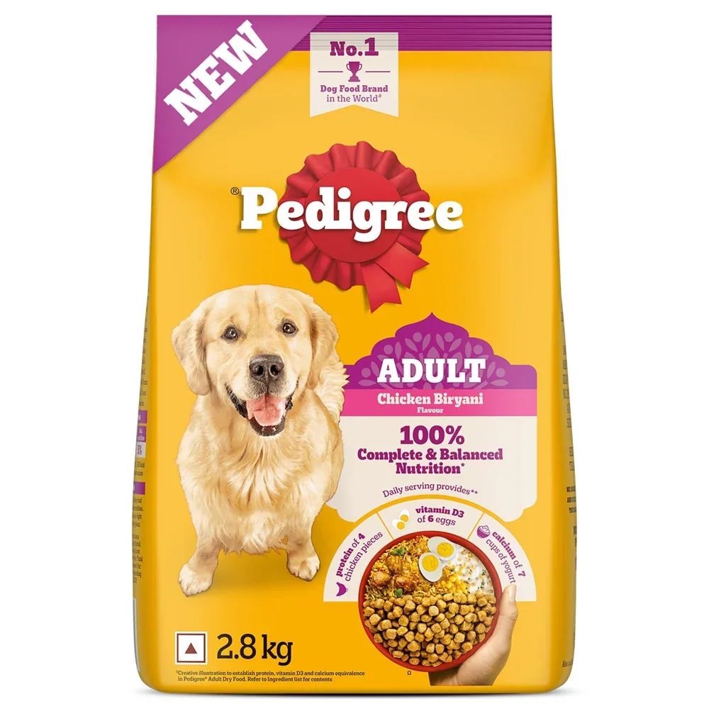 Pedigree Chicken Biryani Flavour Adult Dog Dry Food - Image 2