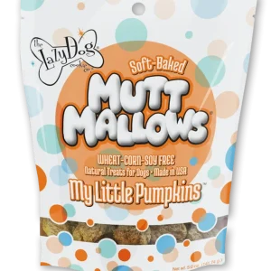 Lazy Dog Mutt Mallows Pumpkin Training Dog Treats - Soft Marshmallow Rewards for Sensitive Stomachs