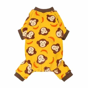 Monkey & Banana Dog Pajamas