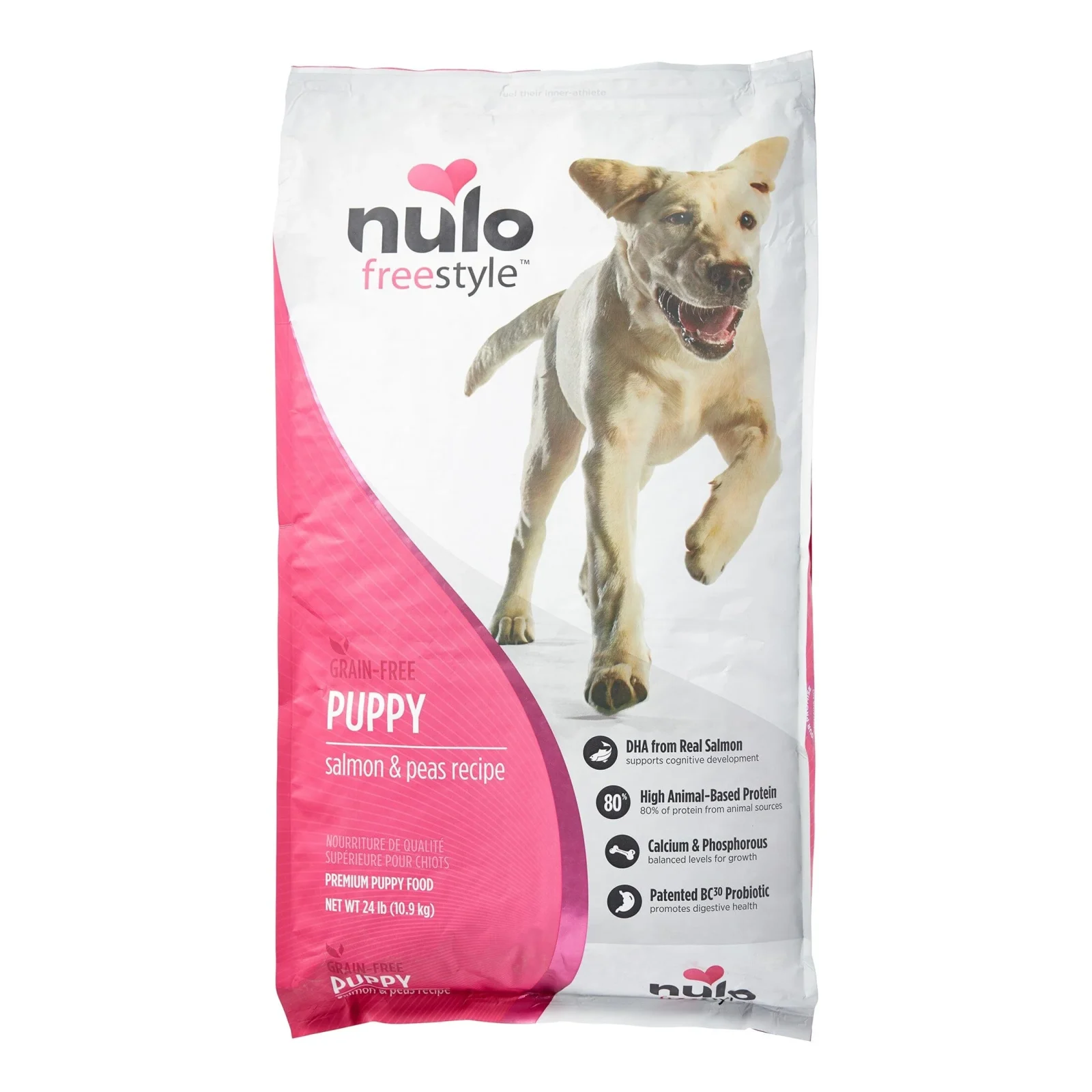Nulo Freestyle Grain-Free Salmon and Peas Puppy Formula Dry Dog Food