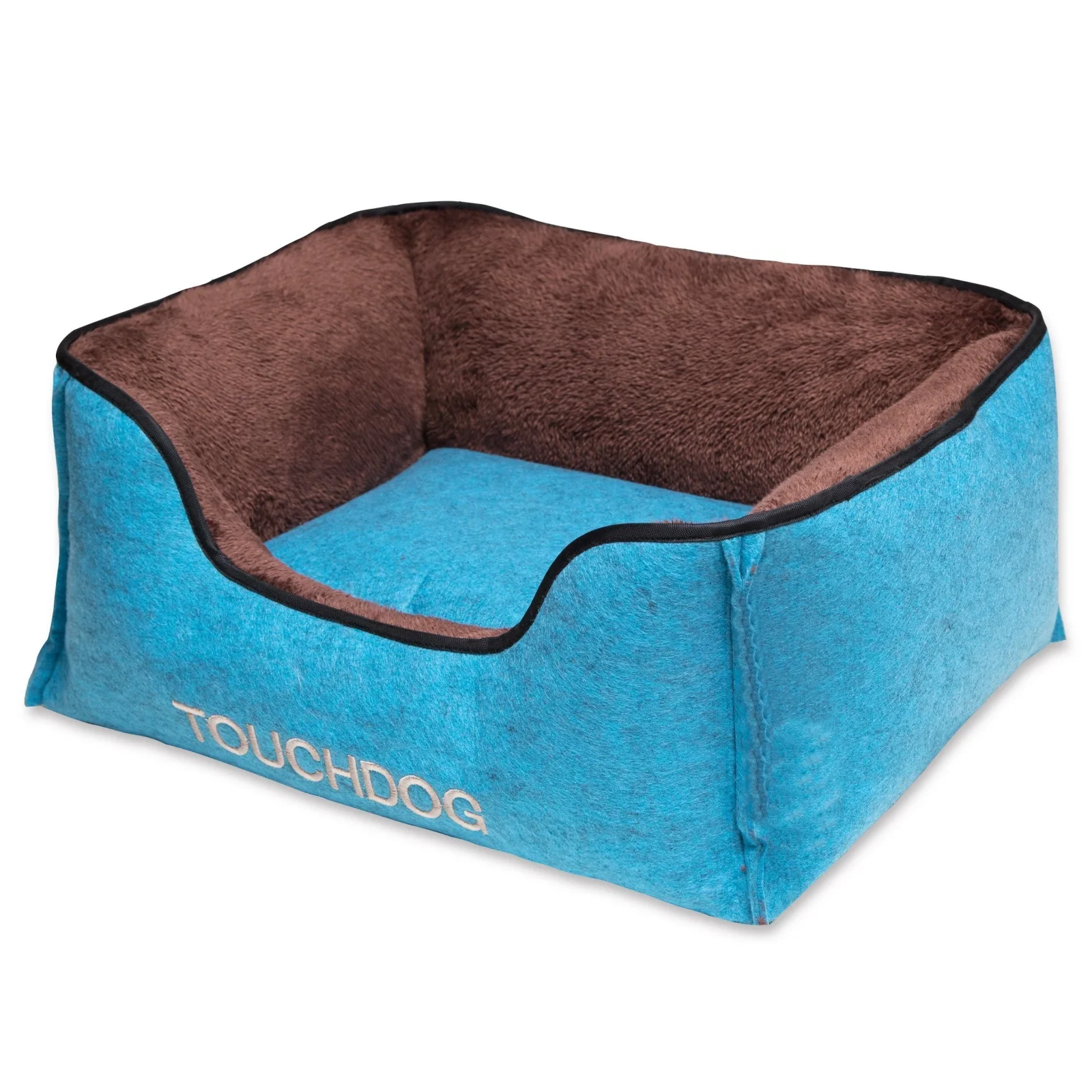 Touchdog 'Felter Shelter' Luxury Premium Designer Dog Bed - Image 2