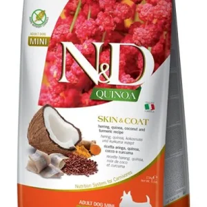 Farmina Quinoa Skin & Coat Herring Mini Dry Dog Food - 5.5 lb Bag