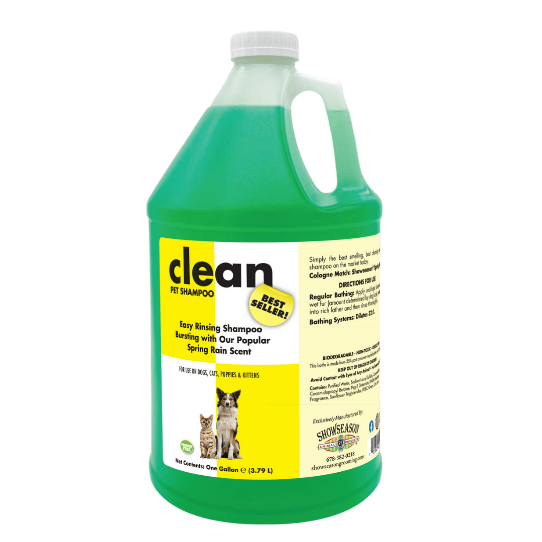 Showseason Clean Shampoo, 1 Gallon