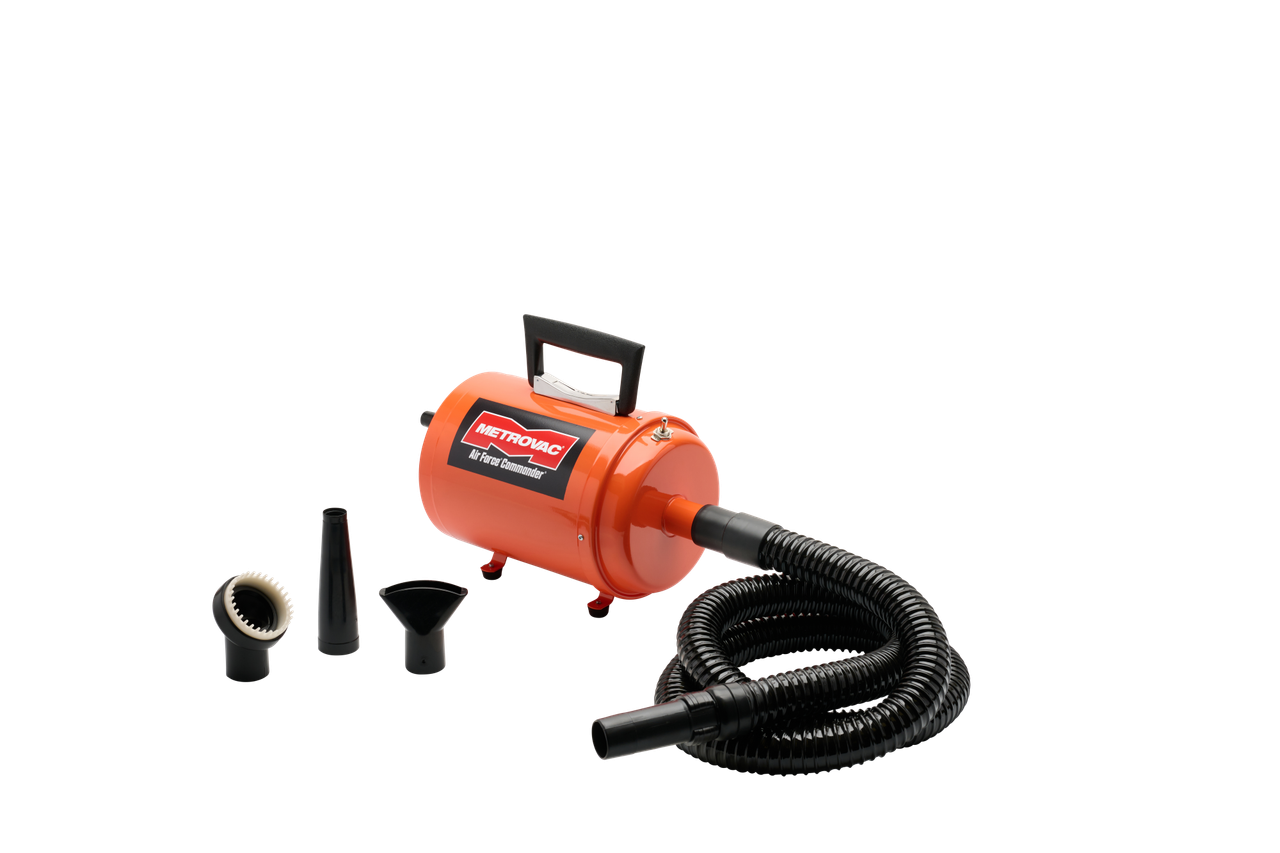 MetroVac Air Force Commander 2 Speed Dryer 1.17 HP, Orange