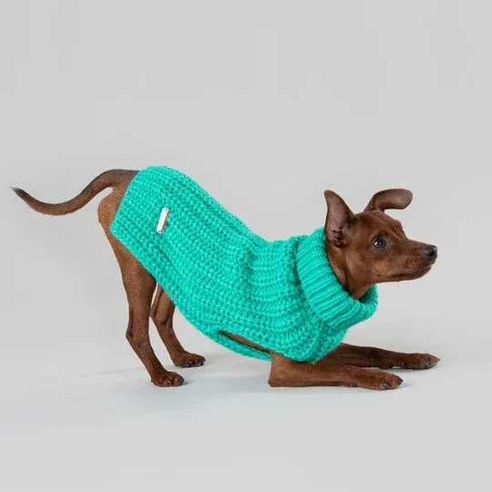 Knit Sweater in Green - Image 2