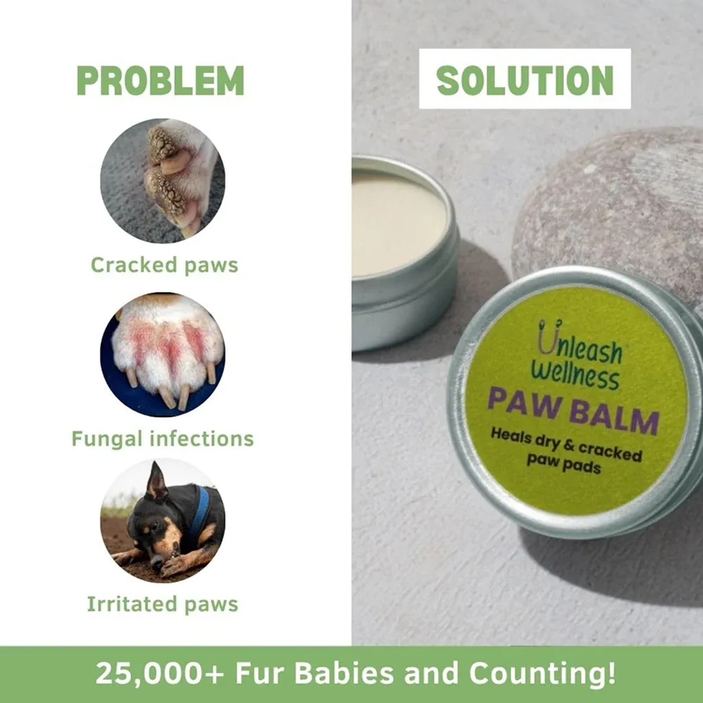 Unleash Wellness Natural Paw Balm for Dogs and Cats - Image 2