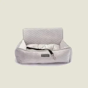 Nandog Dog Car Seat (LIGHT GREY) - Large