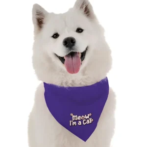 Meow I'm a Cat Dog Bandana by BanDoggies
