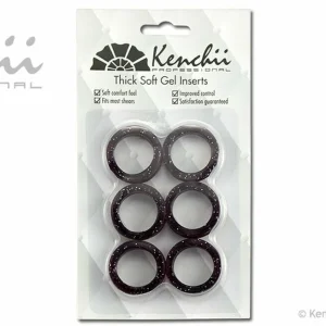 Kenchii Finger Rings, 6 Pack, Black