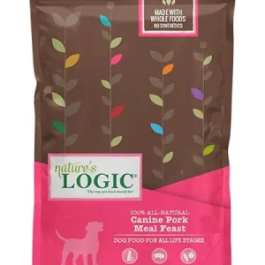 Nature's Logic Original Pork Dry Dog Food - 25 lb Bag