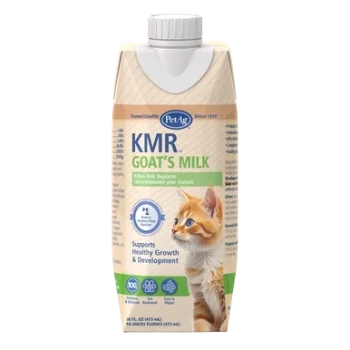 PetAg Goats Milk KMR Liquid Kitten Milk Replacer Ready-to-Feed Formula