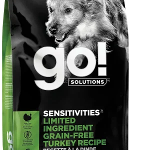 Petcurean GO! Sensitivities LID Turkey Recipe (6 per bale) Dry Dog Food - 3.5 lb Bag