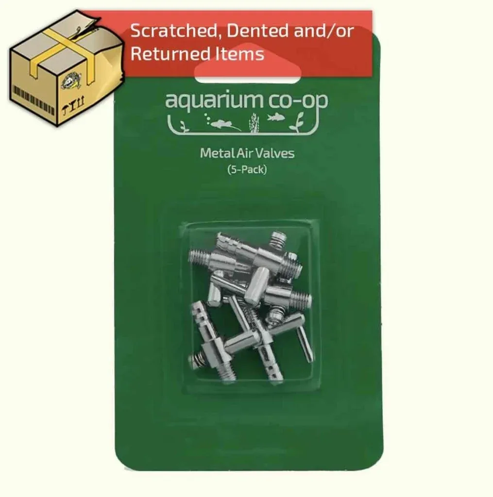 Scratch and Dent Individual Metal Air Valves