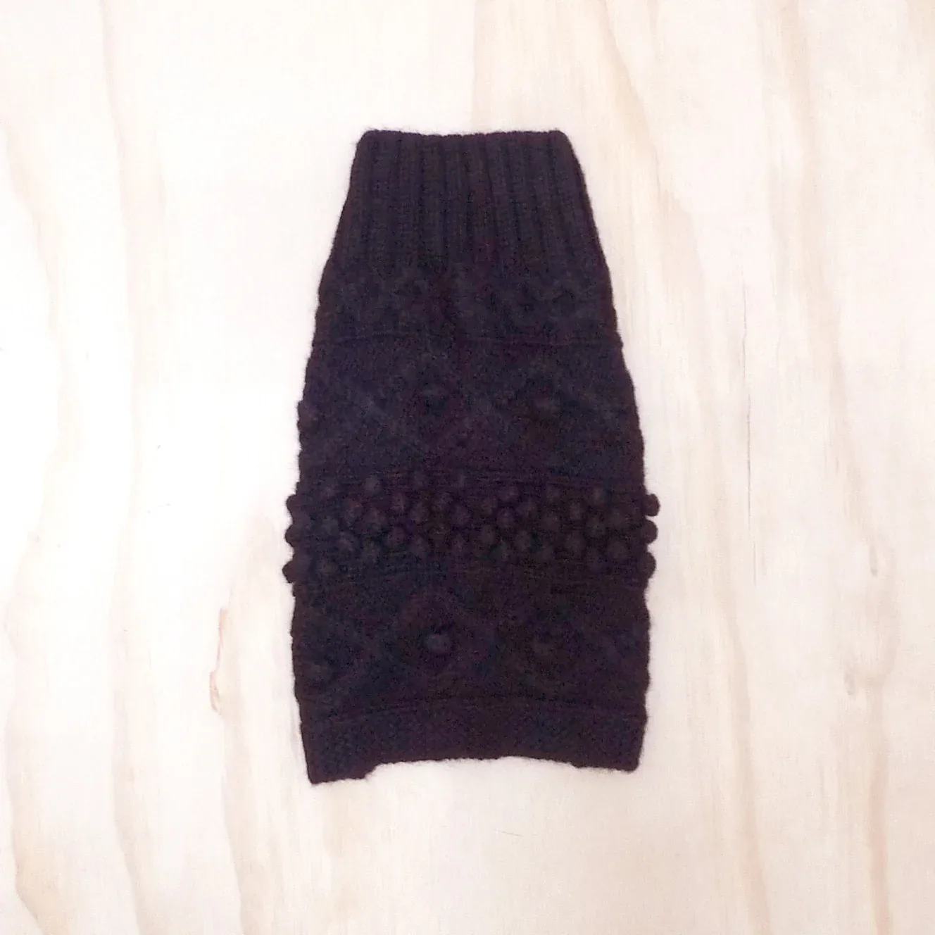 Parker Turtleneck Cable Sweater - Black - Image 2