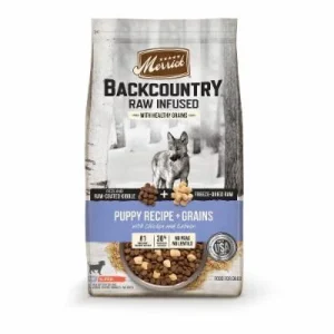 Merrick 'Backcountry' Puppy Recipe with Healthy Grains Dry Dog Food - 4lb