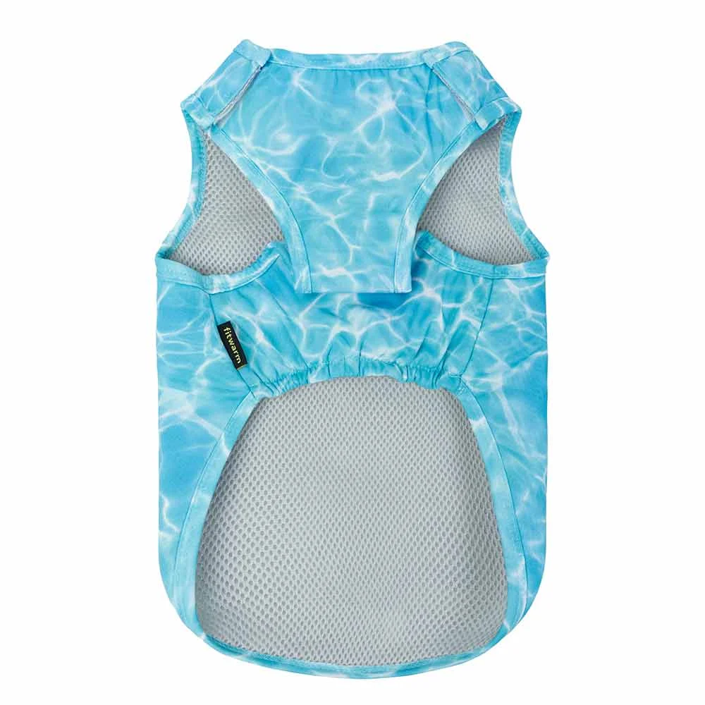 Water Print Dog Cooling Vest - Image 2