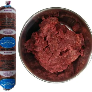 Blue Ridge Beef Frozen Food Kitten Mix Cat Chubs - 2 lb Chub
