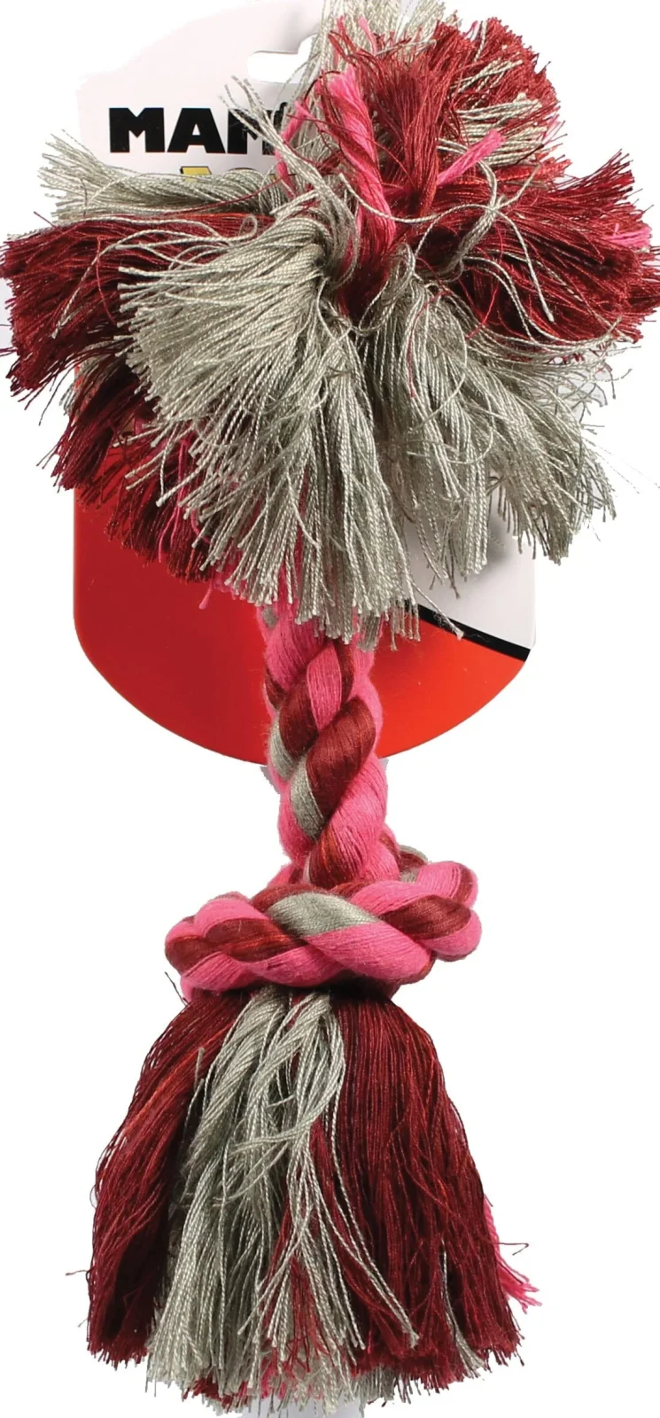 Mammoth Pet Products Flossy Bone Cotton Rope Dog Toy