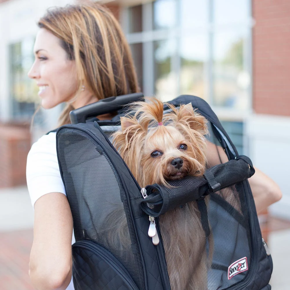 Roll Around Travel Dog Carrier Backpack 4-in-1 - Image 2