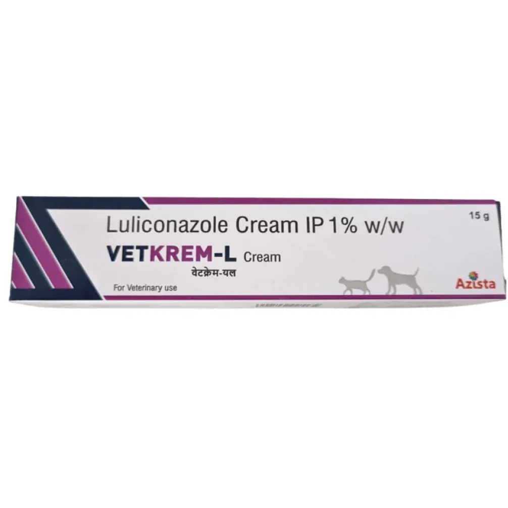 Azista VetKrem L Cream (Luliconazole) for Dogs & Cats